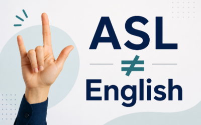 ASL and English: Why They Are Distinct Languages